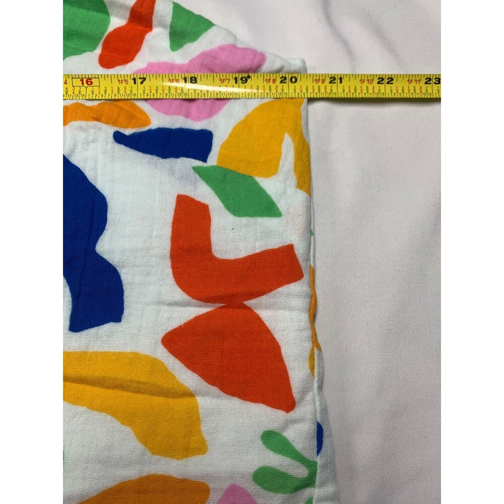 Show Me Your Mumu Tara Crop Top Women’s L Multicolor Boho Primary Paradise NWOT - Picture 5 of 9